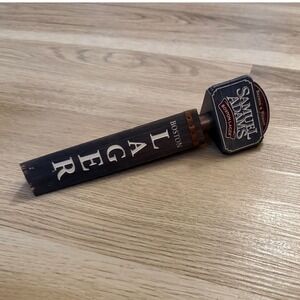 Samuel Adams Boston Lager Beer Tap Handle Wood Vintage Collectible Bar *See Pic